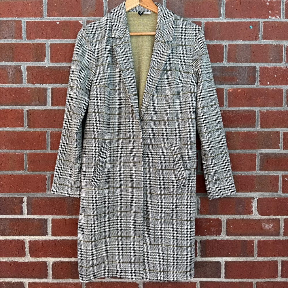 Classic Plaid Women's Coat